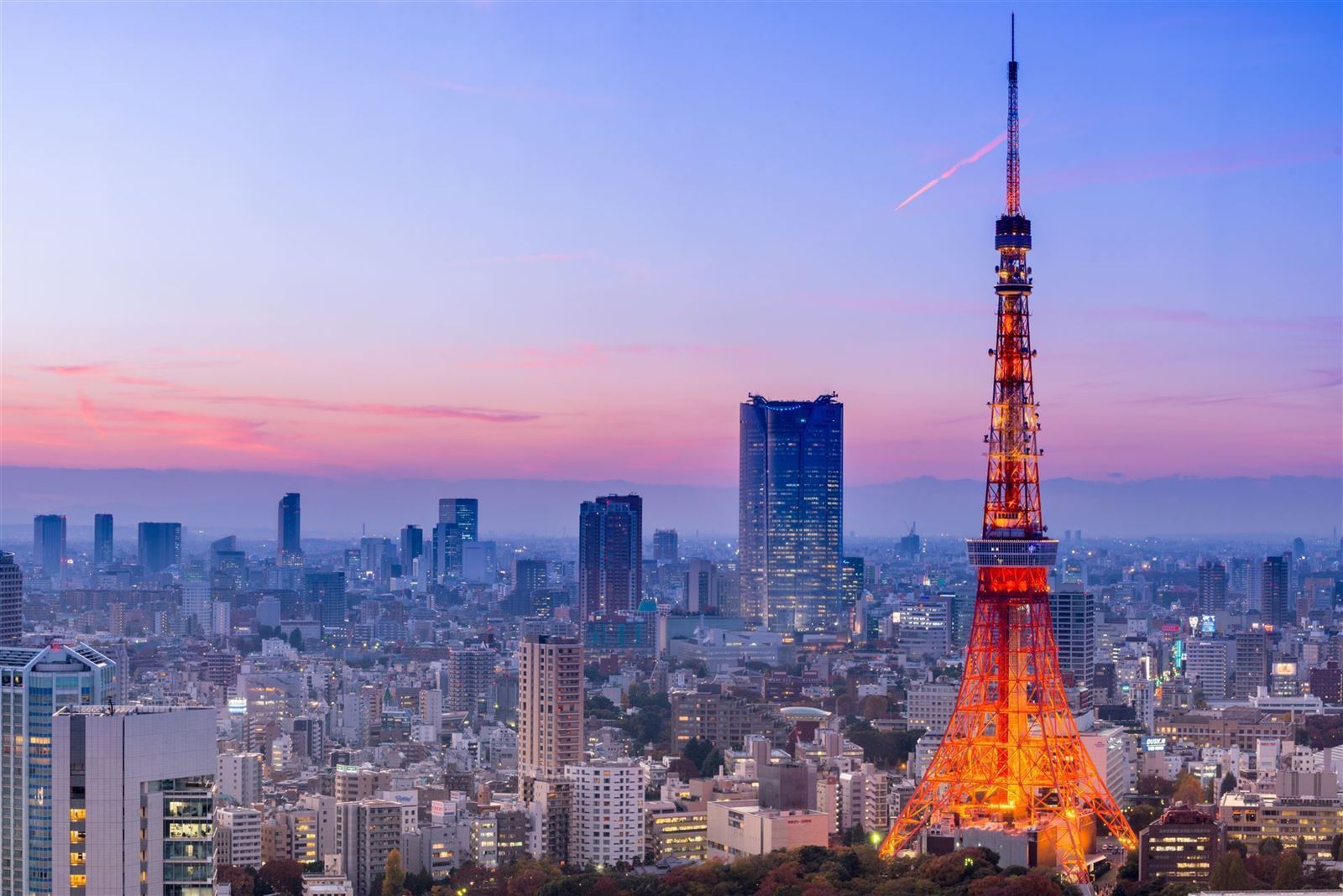 Tokyo Tower bei Nacht